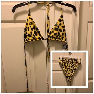 Two piece bathing suit